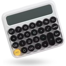 Büro Ev Ofis Hediyesi Için Beyaz Hesap Makinesi