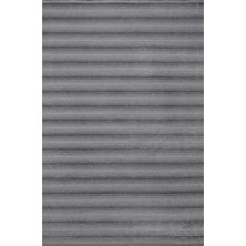Aren Halı Bryan Modern Antrasit Yıkanabilir Polyester/pamuk Makine Halısı
