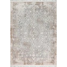 Sospiro Klasik Göbekli Kahverengi Akrilik Makine Halısı