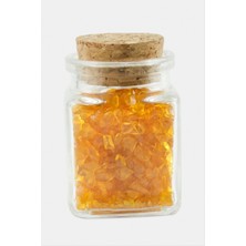 Akik Taşı Cam Şişe Biblo