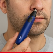 Beyaz Kulak ve Burun Kılı Alma Makinesi Tıraş Cihazı