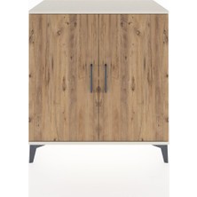 Hyperion Şifonyer 3 Raflı 2 Kapaklı 88X44X96 Aytaşı-Çam