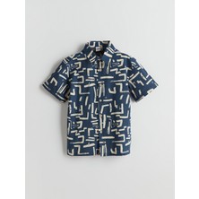 Lc Waikiki Yeni Sezon Keten Karışımlı Erkek Çocuk Gömlek