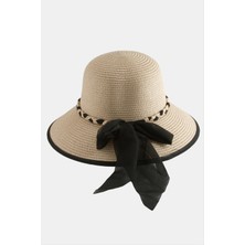 Fiyong Örgülü Hasır Şapka