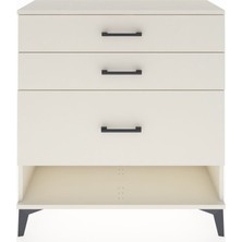 Arges Şifonyer 3 Çekmeceli 88X30X96 Aytaşı-Aytaşı