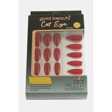 Gold 24'lü Kedi Gözü Takma Tırnak