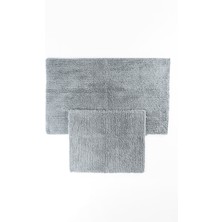 Yumuşak Pamuklu 2'li Banyo Halısı Seti, Şık ve Konforlu Tasarım