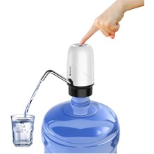 USB Şarjlı Çok Renkli Su Pompa Seti, Taşınabilir ve Kullanışlı Damacana Su Pompası