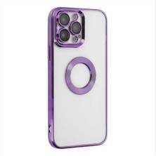 iPhone 13 Pro Max Lensli Lazer Silikon Kılıf (Kamera Korumalı)