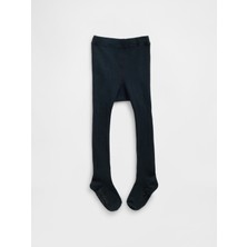 Gap Bebek Siyah Pull-On Fitilli Külotlu Çorap