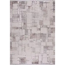 Aren Halı Rosia Geometrik Krem Akrilik Makine Halısı