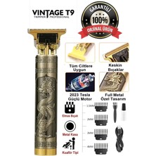 Şarjlı Profesyonel Tıraş ve Sakal Kesme Makinesi, Çok Fonksiyonlu Kullanım