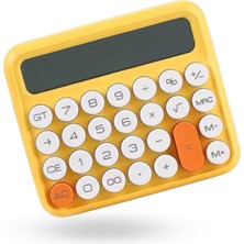 Büro Ev Ofis Hediyesi Için Sarı Hesap Makinesi