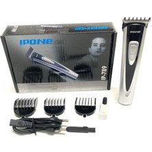 Şarjlı Profesyonel Saç ve Sakal Traş Makinesi Beyaz Renk