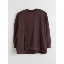 Lc Waikiki Yeni Sezon Bisiklet Yaka Kadın Spor Sweatshirt