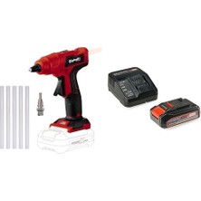 Te-Cg 18 Li - Solo, Akülü Sıcak Silikon Mum Tabancası ve Einhell 18V 2,5 Ah Pxc Starter Kit (Başlangıç Seti)