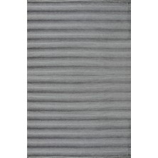 Aren Halı Milton Modern Gri Yıkanabilir Polyester/pamuk Makine Halısı