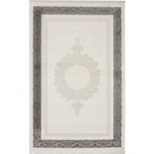 Madeley Çerçeveli Krem Akrilik Makine Halısı