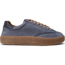 Deery Kadın Nubuk Lacivert Sneaker Ayakkabı - SE620ZLCVC01