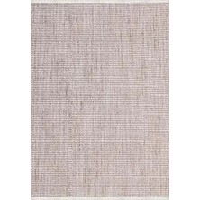 Aren Halı Tiritto Modern Krem Polyester Bukle Makine Halısı