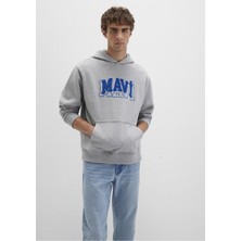 Mavi Mavi Logo Gri Sweatshirt 0S10413-80018