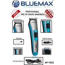 Gri Profesyonel Çok Fonksiyonlu Saç ve Sakal Kesme Tıraş Makinesi