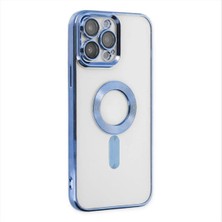 iPhone 11 Pro Lüx Magsaff Lazer Silikon Kılıf (Kamera Korumalı)