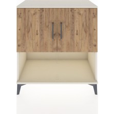 Hyperion Şifonyer 3 Raflı 2 Kapaklı 88X44X96 Aytaşı-Çam