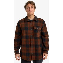 Bıllabong EBYFT00145 Furnace Flannel Erkek Polar Gömlek Kahverengi