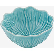 Bordallo Pinheiro Flora Mavi Seramik Servis Kasesi 12 Cm