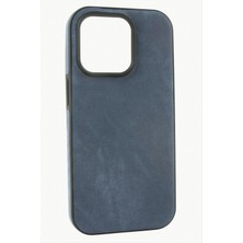 iPhone 15 Pro Nubuk Lüx Velvet Silikon Kılıf