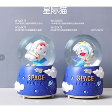 baytoptan Işıklı Müzikli Püskürtmeli Büyük Boy Kar Küresi Model 34