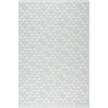 Aren Halı Jodar Modern Beyaz Yıkanabilir Polyester,pamuk Makine Halısı