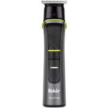 Gri Renkli Çok Fonksiyonlu Saç ve Sakal Kesme Cihazı