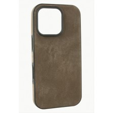 iPhone 16 Pro Max Nubuk Lüx Velvet Silikon Kılıf