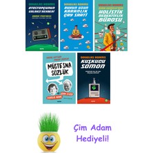 Douglas Adams 5 Kitap Seti + Çim Adam Hediye