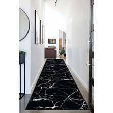 Mermer Desenli Kaymaz Tabanlı Şık Kesme Yolluk, Dayanıklı ve Estetik Kullanım Sağlar.