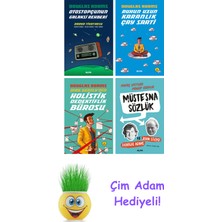 Douglas Adams 4 Kitap Seti + Çim Adam Hediye