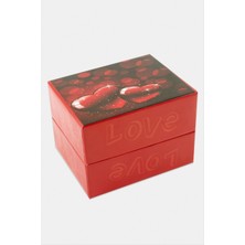 Kalp Desenli Saat Kutusu