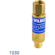 Yıldız 1030 Alev Emniyet Valfi Oksijen