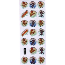 Sticker Kabartmalı Sticker Defter Planlayıcı Etiket (CB544) 16X7 Cm- Örümcek Adam