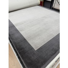 Hoom Rugs Elegant 10505 Gri Antrasit Çerçeveli Salon Halısı
