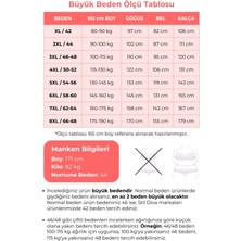 Büyük Beden Paçası ve Beli Lastik Detaylı Cepli Jogger Pantolon 145107