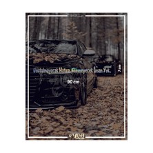 Hologram -Unutulmayacak Hatıra Silinmeyecek Insan Yok. Hologram Arka Cam Yazısı Söz Sticker 90X7