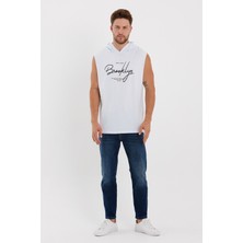 Süperlife Erkek Kapşonlu Regular Fit Tişört SPR22TS118