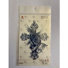 Dua 18X11 cm  Aylık Yarı Kalıcı Kalıcı Geçici Dövme Yapıştırma Dövme