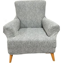 Koltuk Örtüsü Koltuk Kılıfı Streç Lastikli Esnek Yıkanabilir Pamuklu Jakarlı Desen Tekli(Tek Adet)