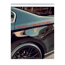 Hızlı Bir Yaşam Gizli Bir Mücadele 60X6 cm Araç Yazı Sticker Traktör Kamyon Araba