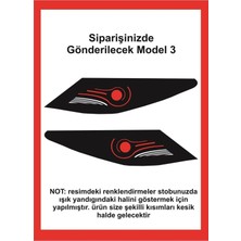 Accent Blue Stop Kaplama LED Görünümlü Folyo Kaplama - Stop Kaplama Yeni Uyumlu