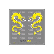 Kırmızı Dilli Ejderha Sticker 50X35 Sağ-Sol Case Tümosan Massey Erkunt